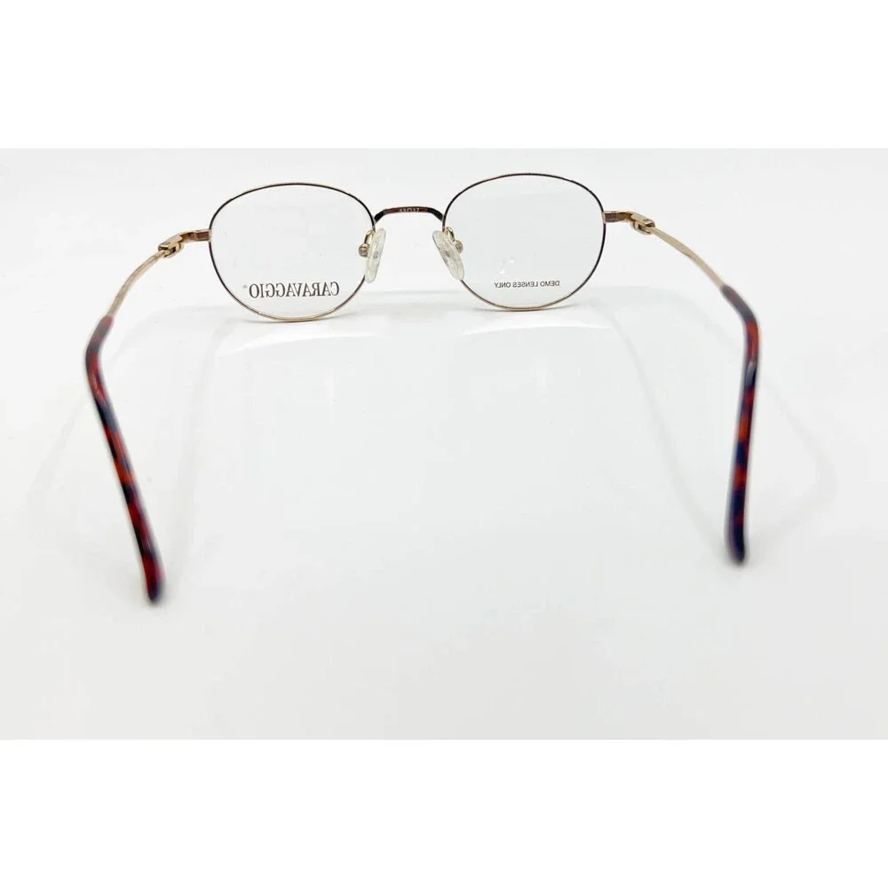 Caravaggio Champ Gold Eyeglasses Frames Youth 43-17-125 14853